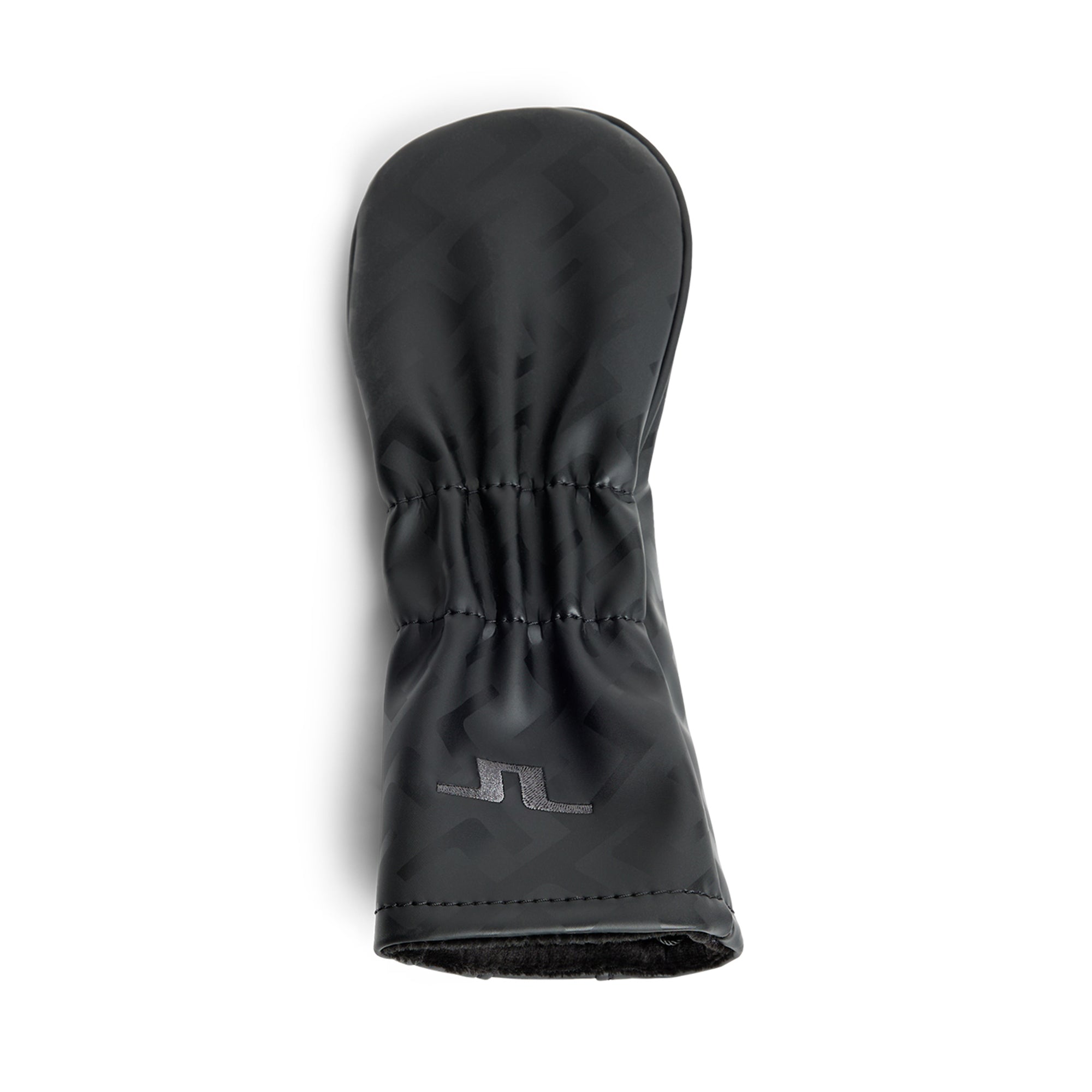 J.Lindeberg Golf Hybrid Print Headcover SS25 Tour Geo Jacquard Black W096