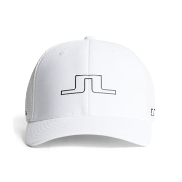 J.Lindeberg Golf JL Pro Cap SS25 White 0000
