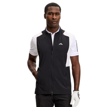 J.Lindeberg Golf Jacs Zip Packable Vest