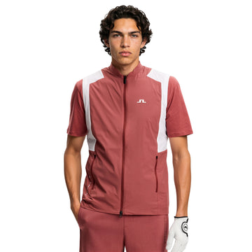 J.Lindeberg Golf Jacs Zip Packable Vest