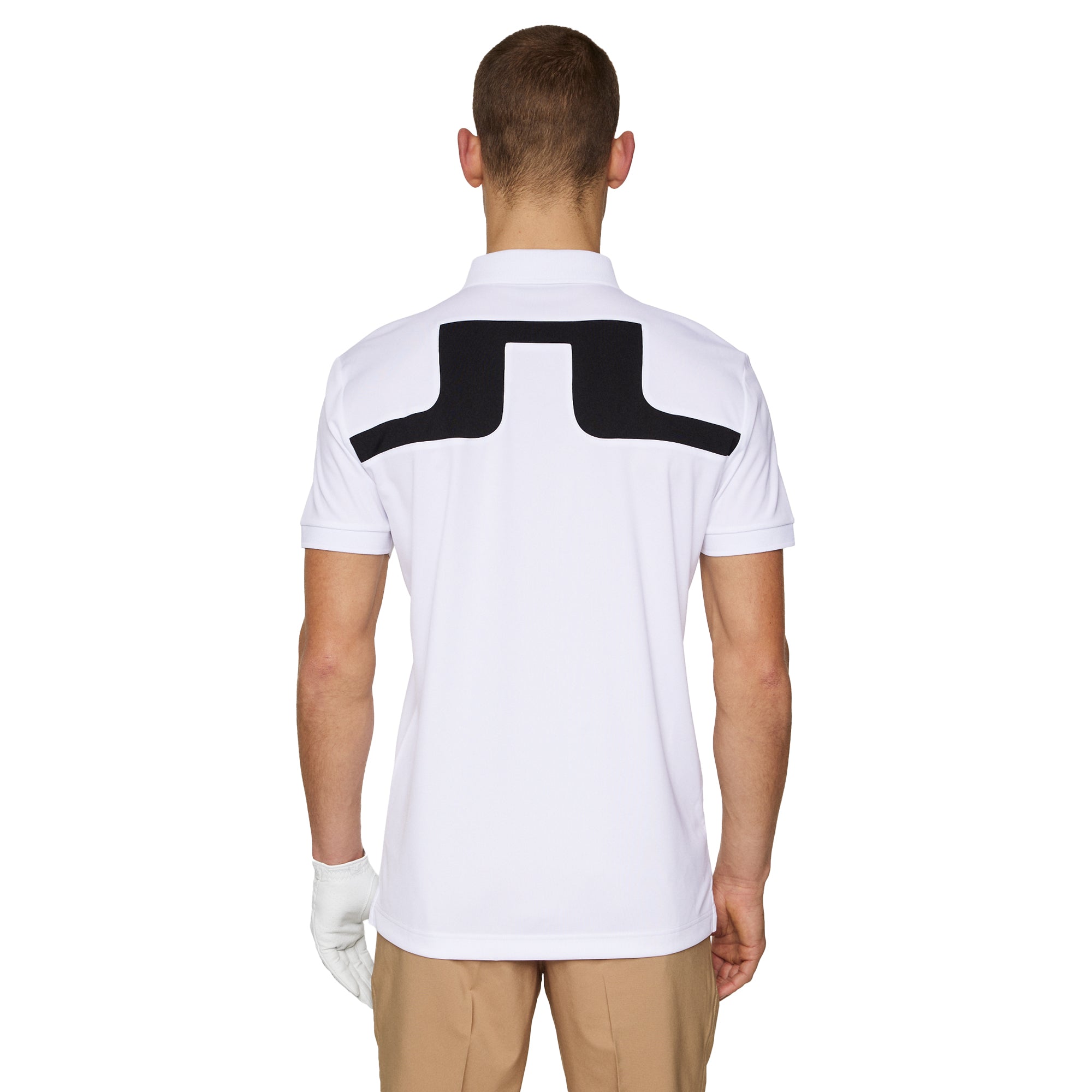 J.Lindeberg Golf Jeff Polo Shirt SS25 White 0000