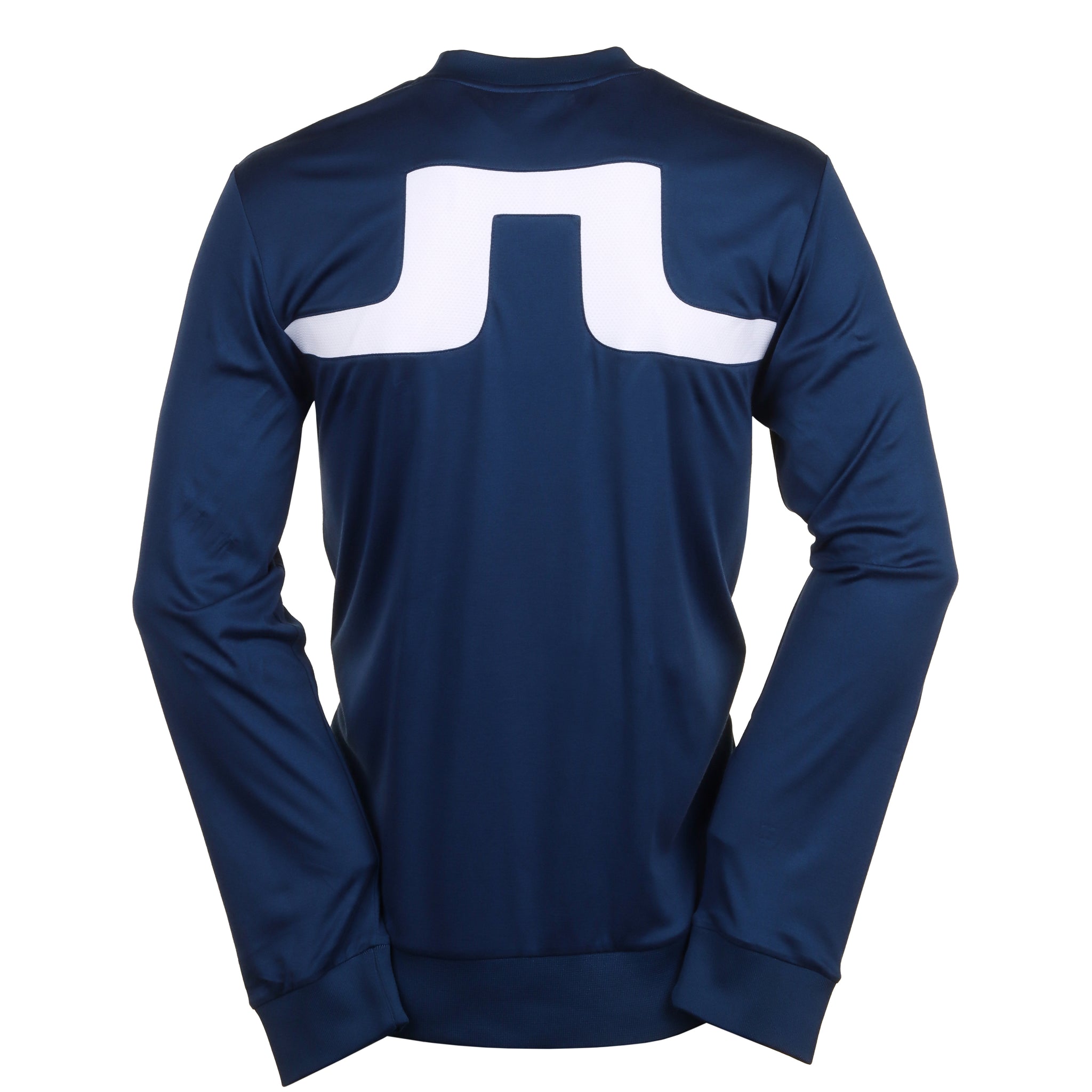 J.Lindeberg Golf Jones Crew Neck Sweater GMJS11324 Estate Blue O341 Function18 Restrictedgs