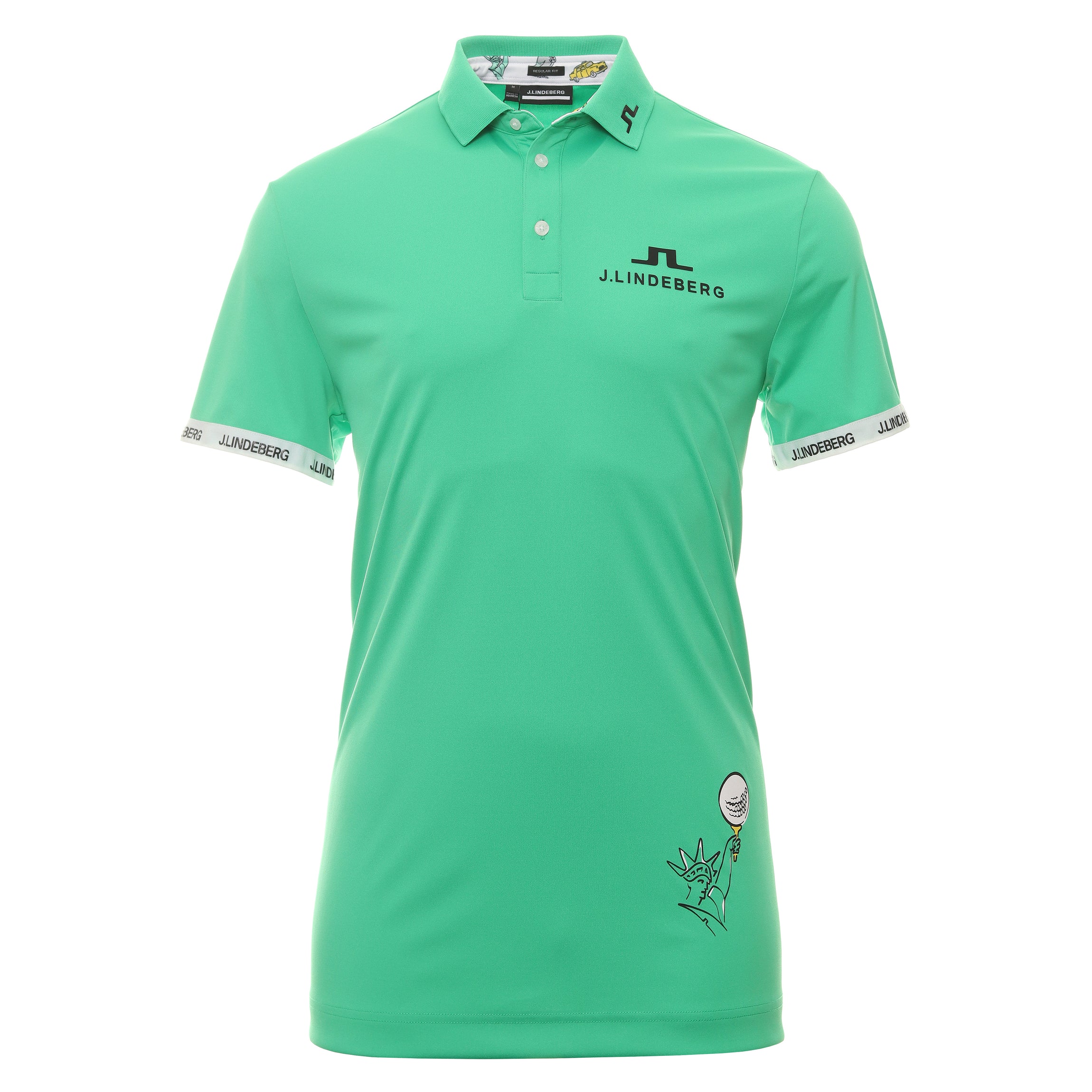 J.Lindeberg Golf KV Tour Polo Shirt GMJT08542 Blarney M140 