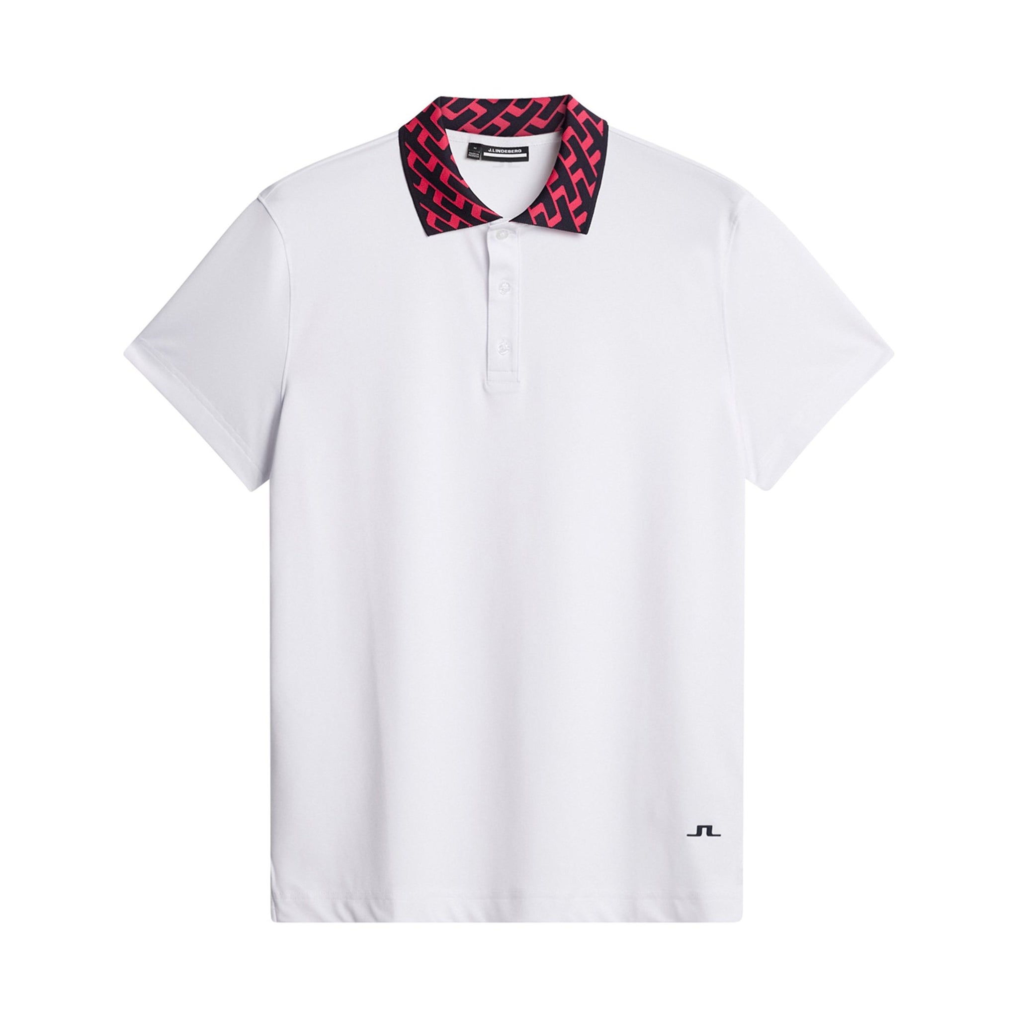 J.Lindeberg Golf Karter Polo Shirt SS25 White 0000