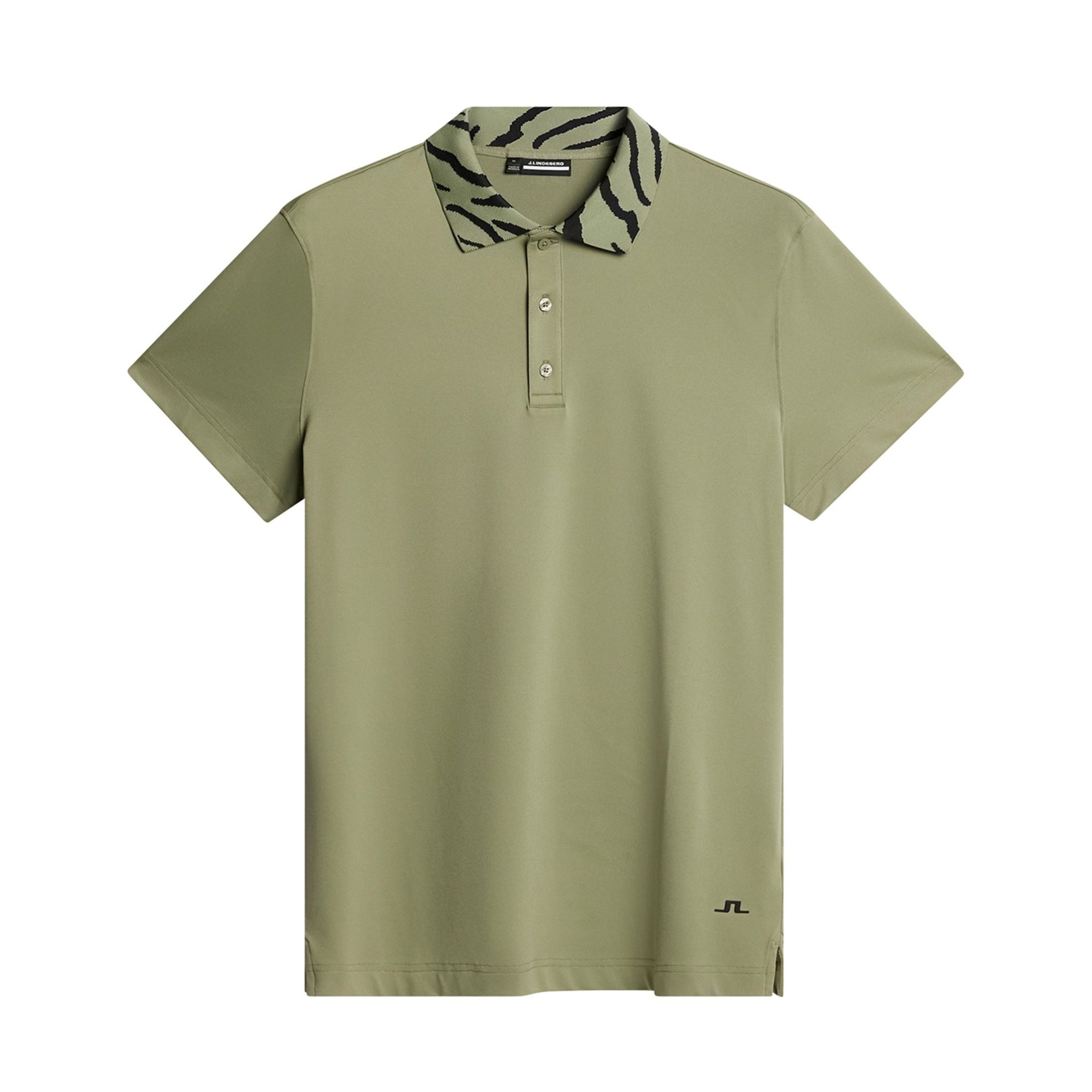 J.Lindeberg Golf Karter Polo Shirt SS25 Oil Green M311