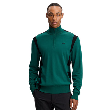 J.Lindeberg Golf Kendrick Knitted Zip Neck Sweater