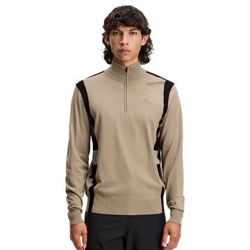 J.Lindeberg Golf Kendrick Knitted Zip Neck Sweater