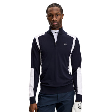 J.Lindeberg Golf Kendrick Knitted Zip Neck Sweater