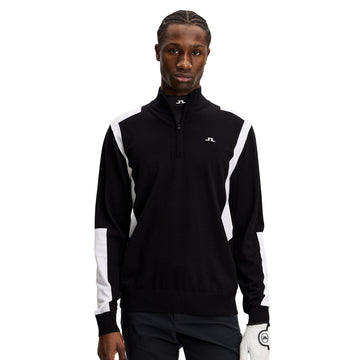 J.Lindeberg Golf Kendrick Knitted Zip Neck Sweater