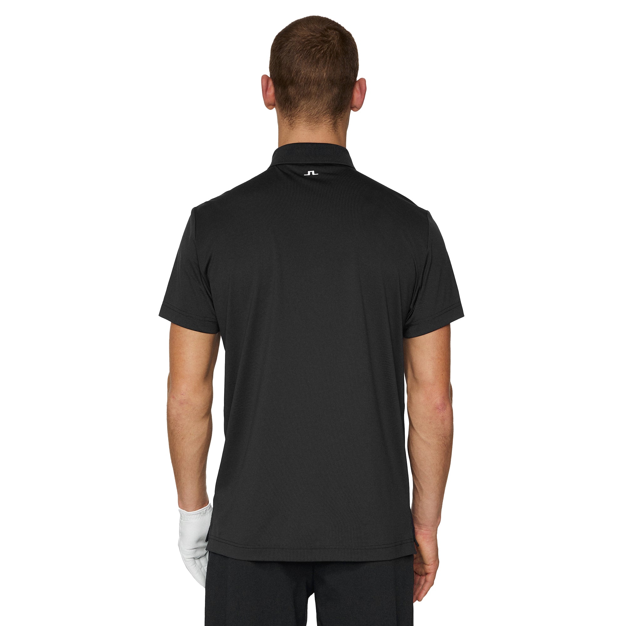 J.Lindeberg Golf Klas Polo Shirt SS25 Black 9999