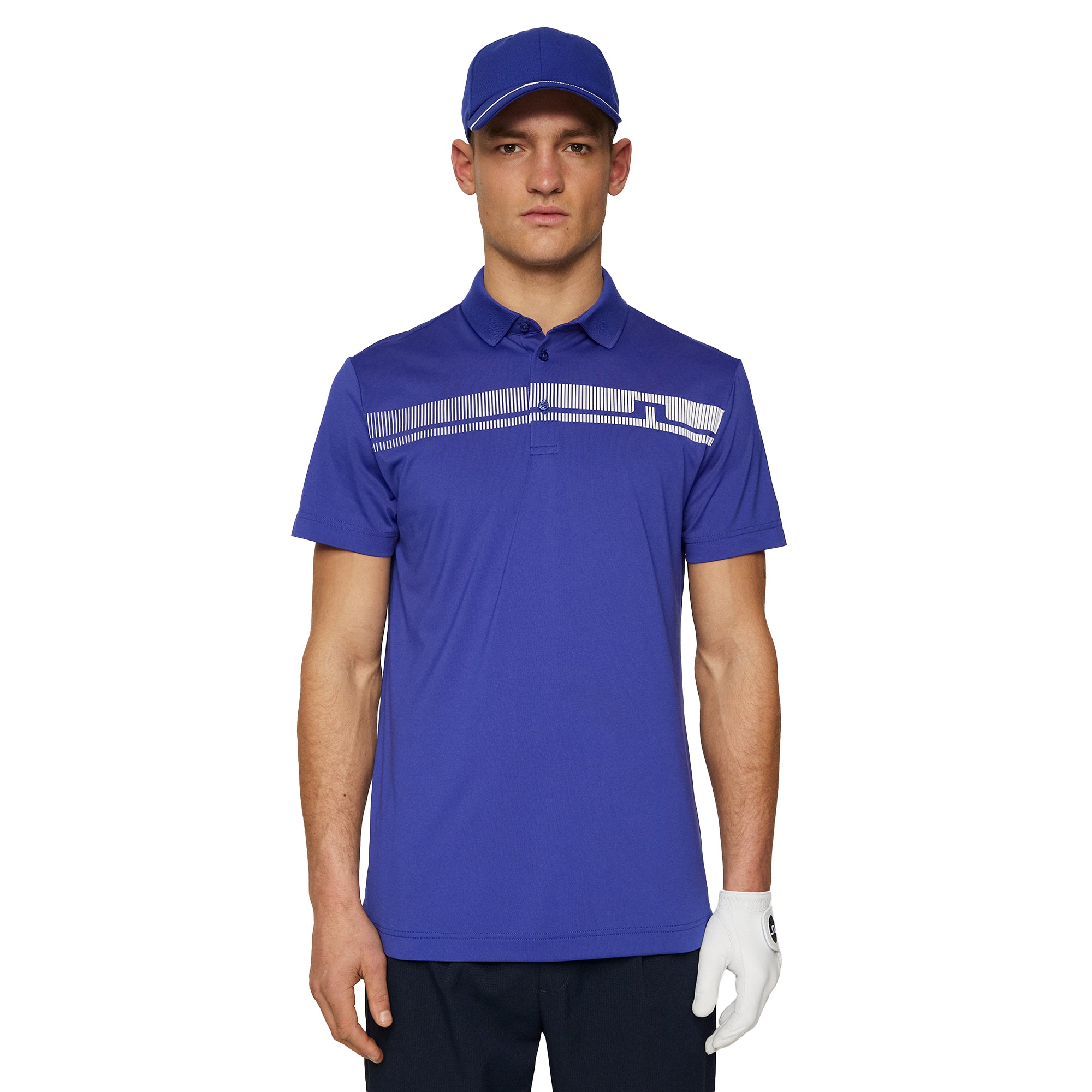 J.Lindeberg Golf Klas Polo Shirt SS25 - JL Navy 6855