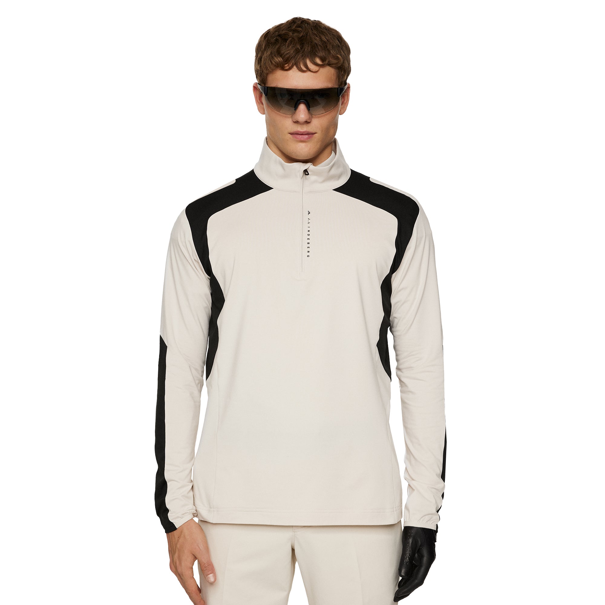 J.Lindeberg Golf Leander 1/4 Zip Mid Layer SH25