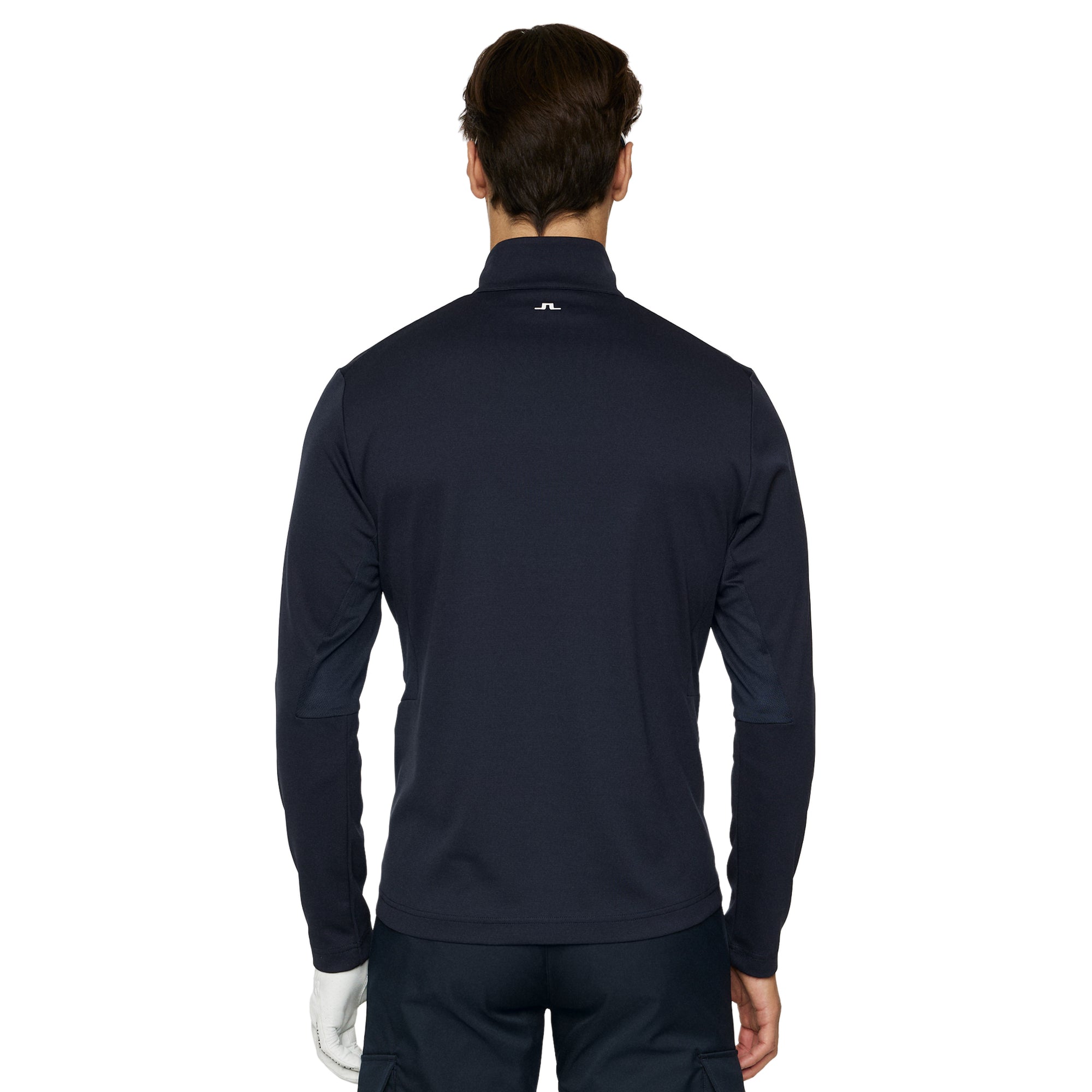 J.Lindeberg Golf Leon Mid Layer SS25 JL Navy 6855