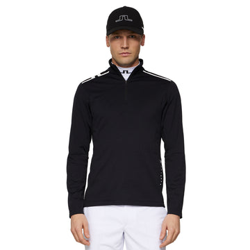 J.Lindeberg Golf Leon Mid Layer SS25 Black 9999