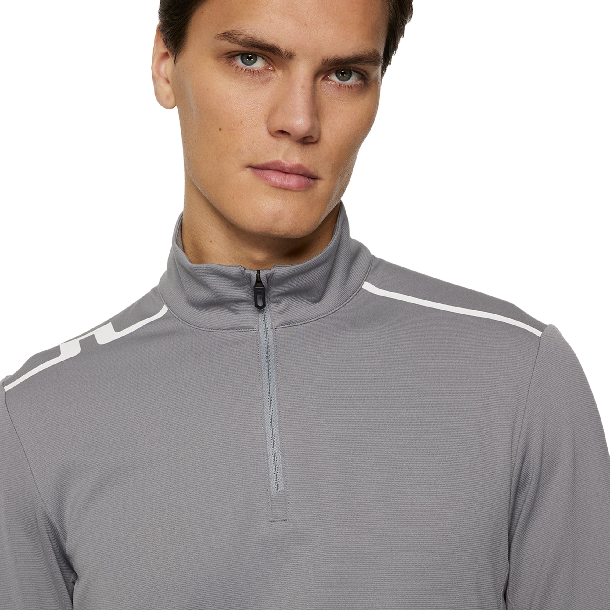 J.Lindeberg Golf Leon Mid Layer SS25 Night Owl U244