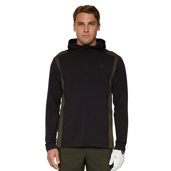 J.Lindeberg Golf Lukas Zip Hoodie GMJS15315 Black 9999 | Function18