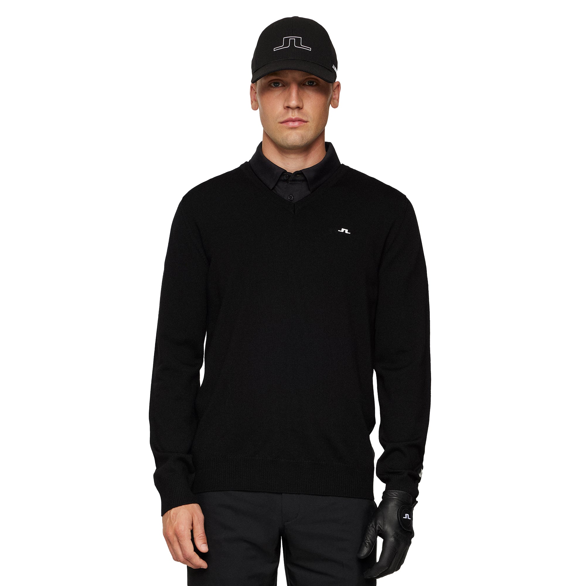 ⭐J.LINDEBERG GOLF 長袖ニットセーター⭐ J.LINDEBERG Mens Golf Sweaters