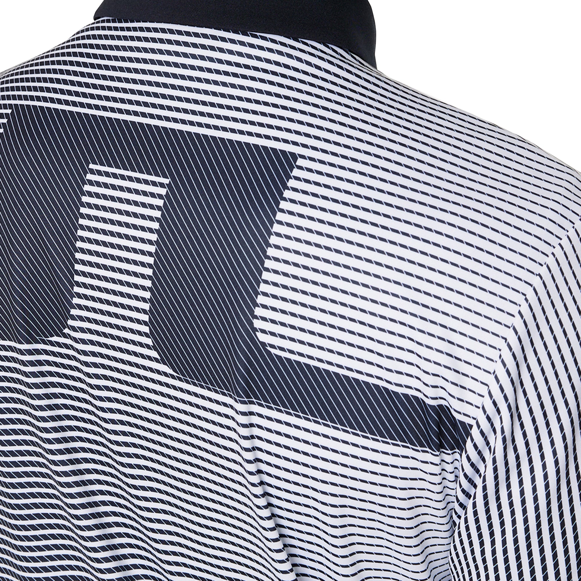 J.Lindeberg Golf Marvin Stripe Polo Shirt FW25