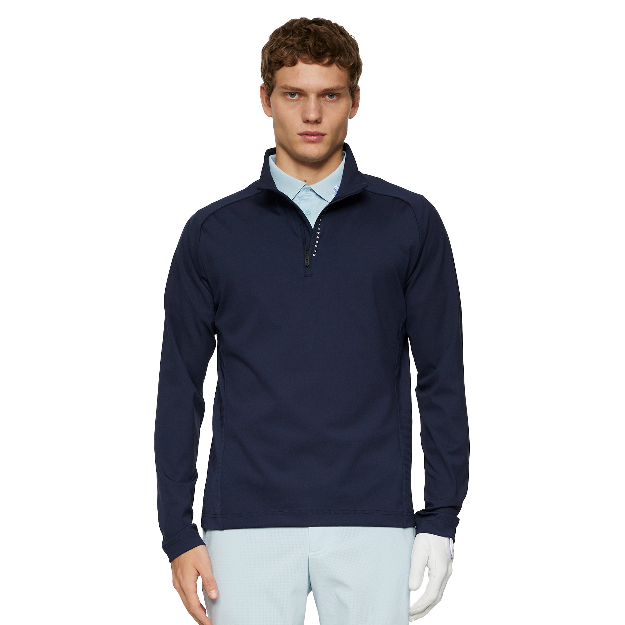 J.Lindeberg Golf Mathias 1/4 Zip Mid Layer SH25