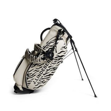 J.Lindeberg Golf Play Stand Bag SS25 Tour Tiger Moonbeam U251