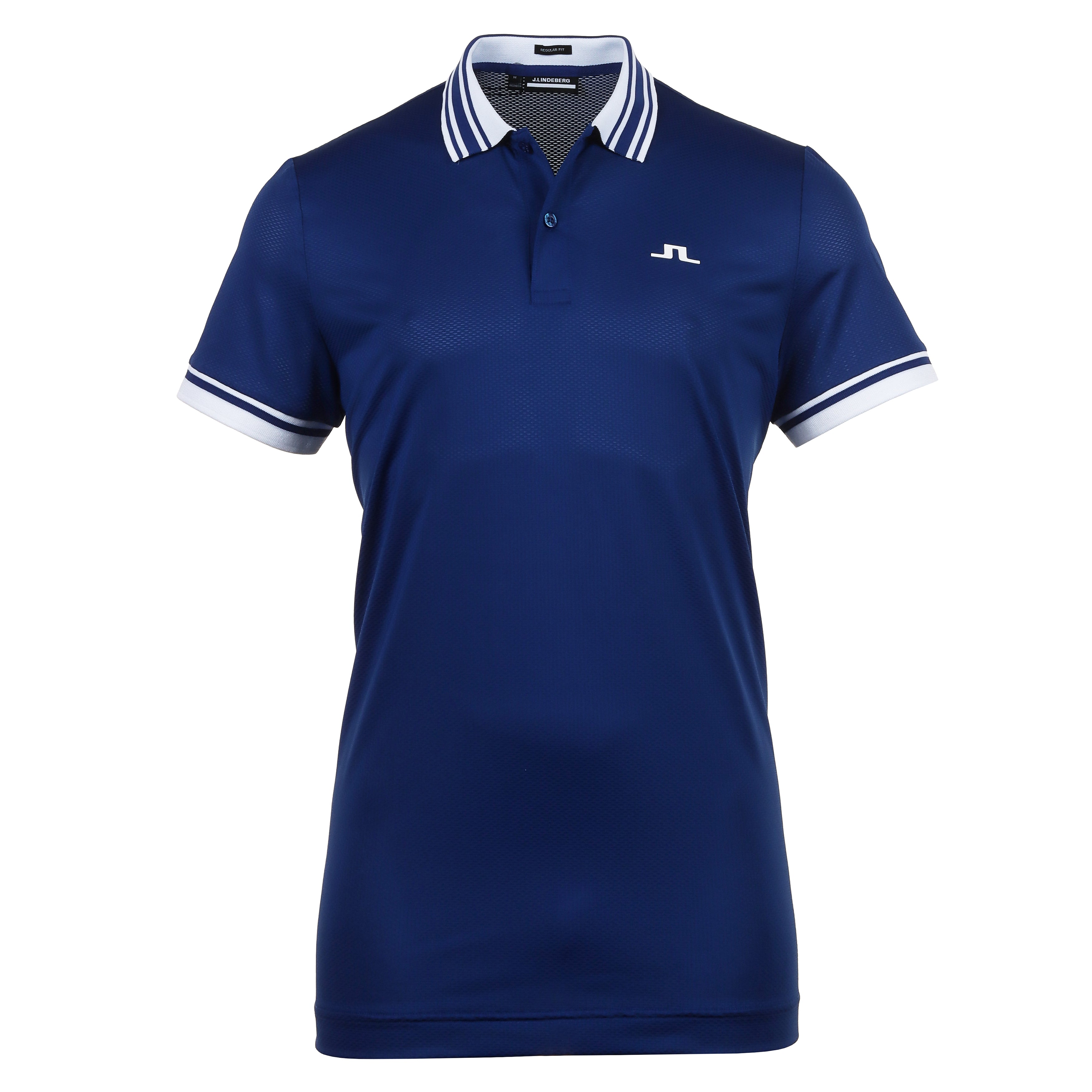 J.Lindeberg Golf Reeve Polo Shirt GMJT10039 Sodalite Blue O328 ...