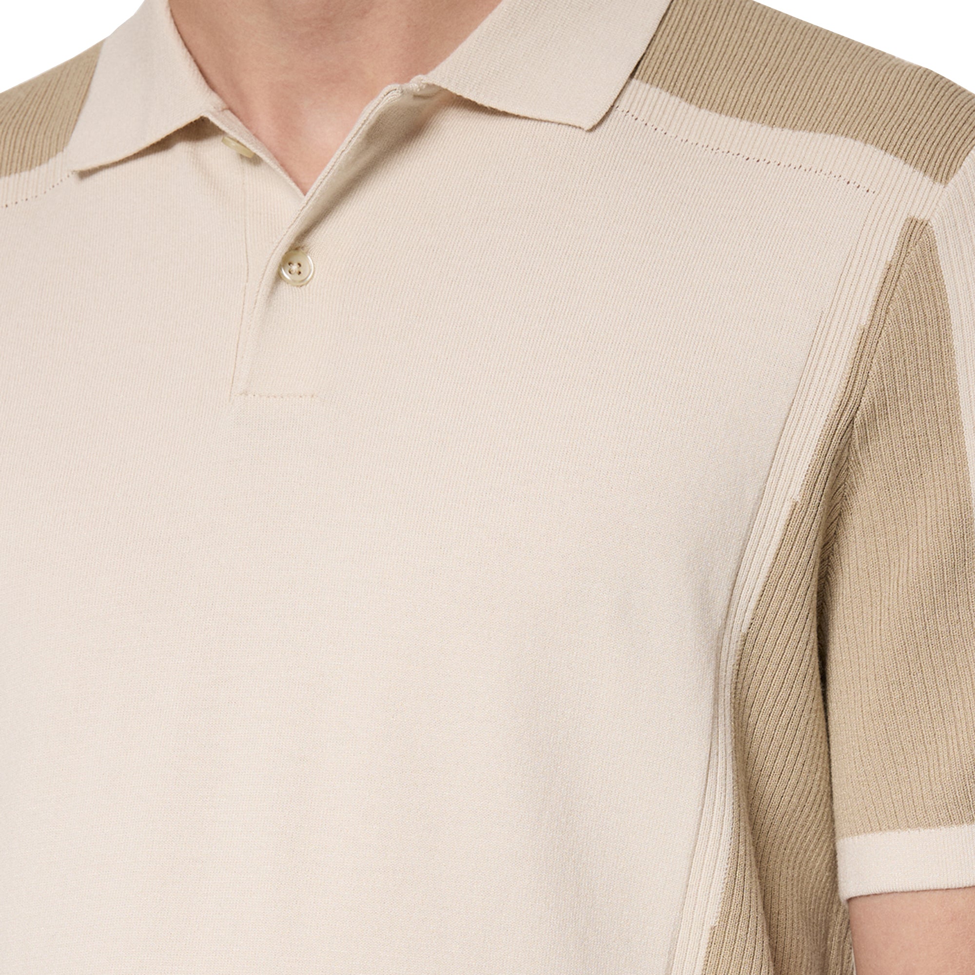 J.LINDEBERG GOLF ニットポロ J.Lindeberg Golf Ruben Knitted Polo Shirt FW25 - Moonbeam