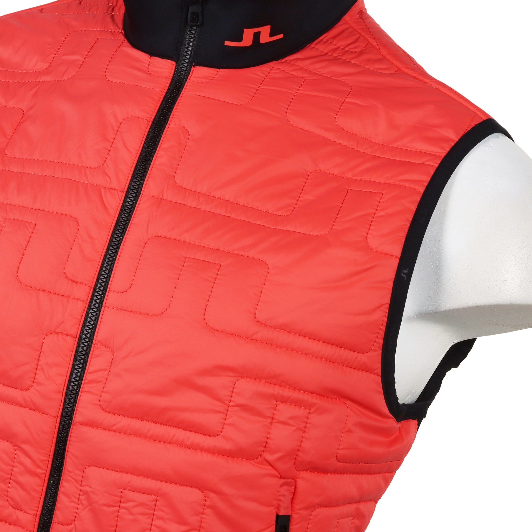 J.Lindeberg Stefano Hybrid Vest Hot Coral G050