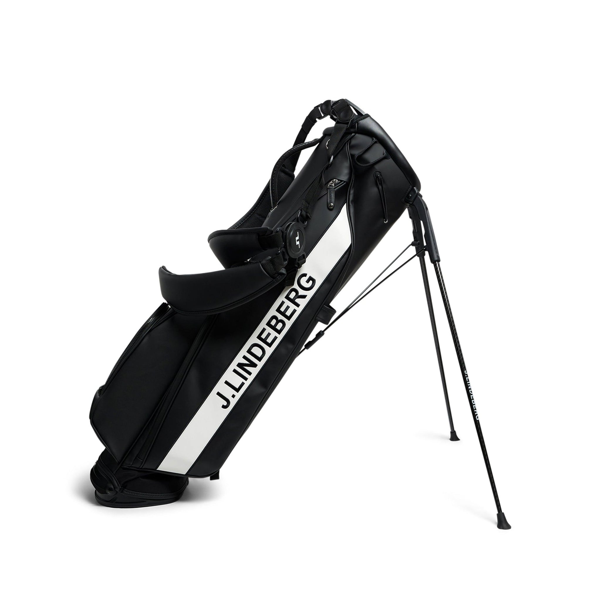 J.Lindeberg Golf Sunday Stand Bag SS25 Black 9999