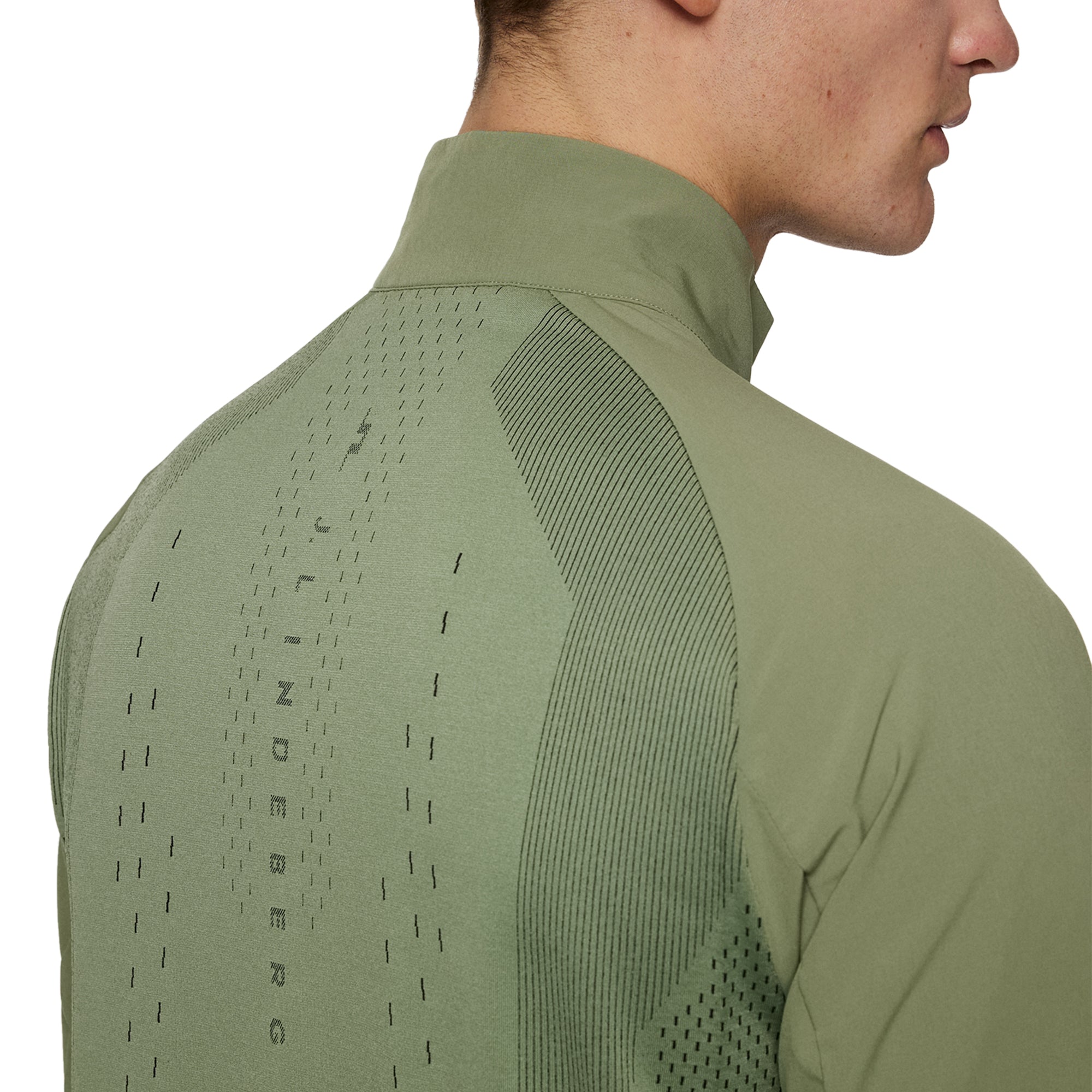 J.Lindeberg Golf Tech Hybrid Softshell Jacket SS25 - Oil Green M311 ...