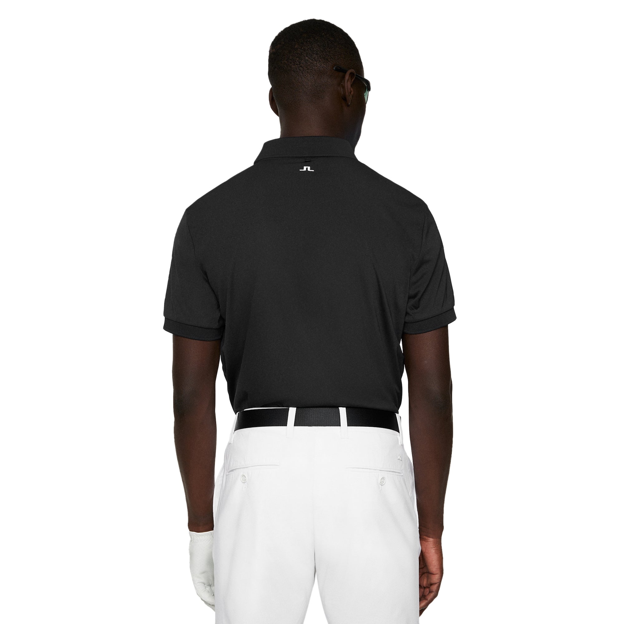 J.Lindeberg Golf Tour Tech Polo Shirt Black 9999
