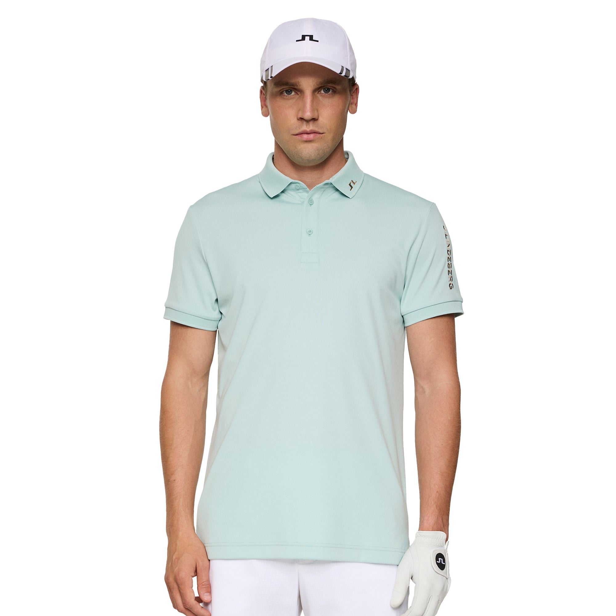 J.Lindeberg Golf Tour Tech Polo Shirt - JL Navy 6855 - GMJT06337
