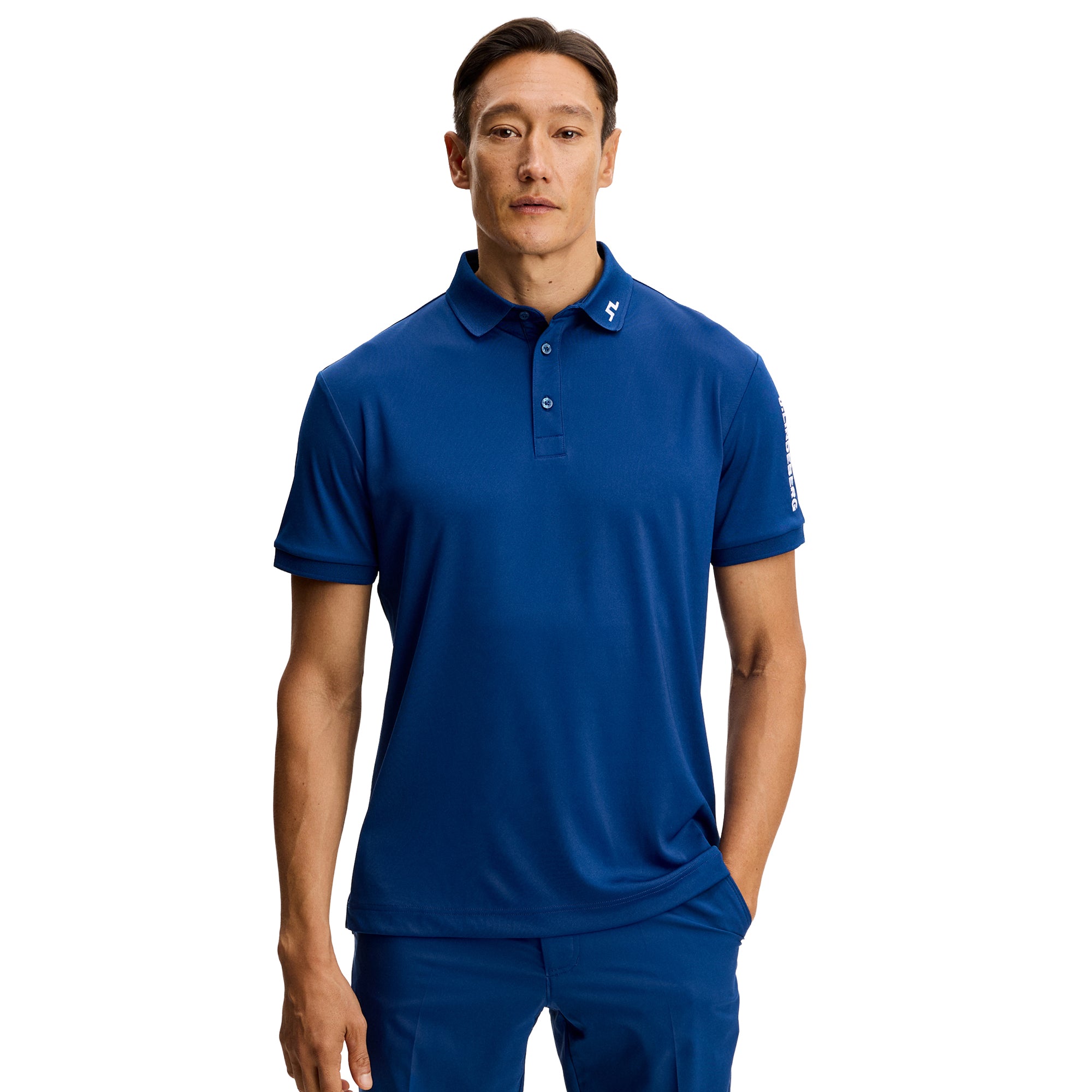 J.Lindeberg Golf Tour Tech Polo Shirt NOOS - Black 9999