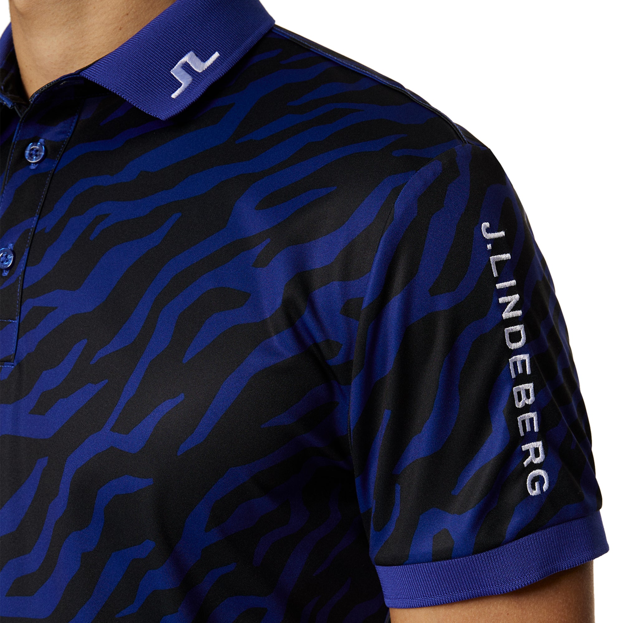 J.Lindeberg Tour Tech Print Polo