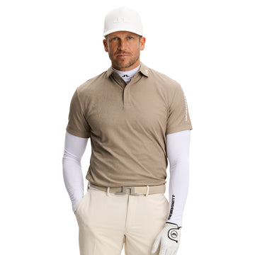 J.Lindeberg Golf Tour Tech Textured Polo Shirt