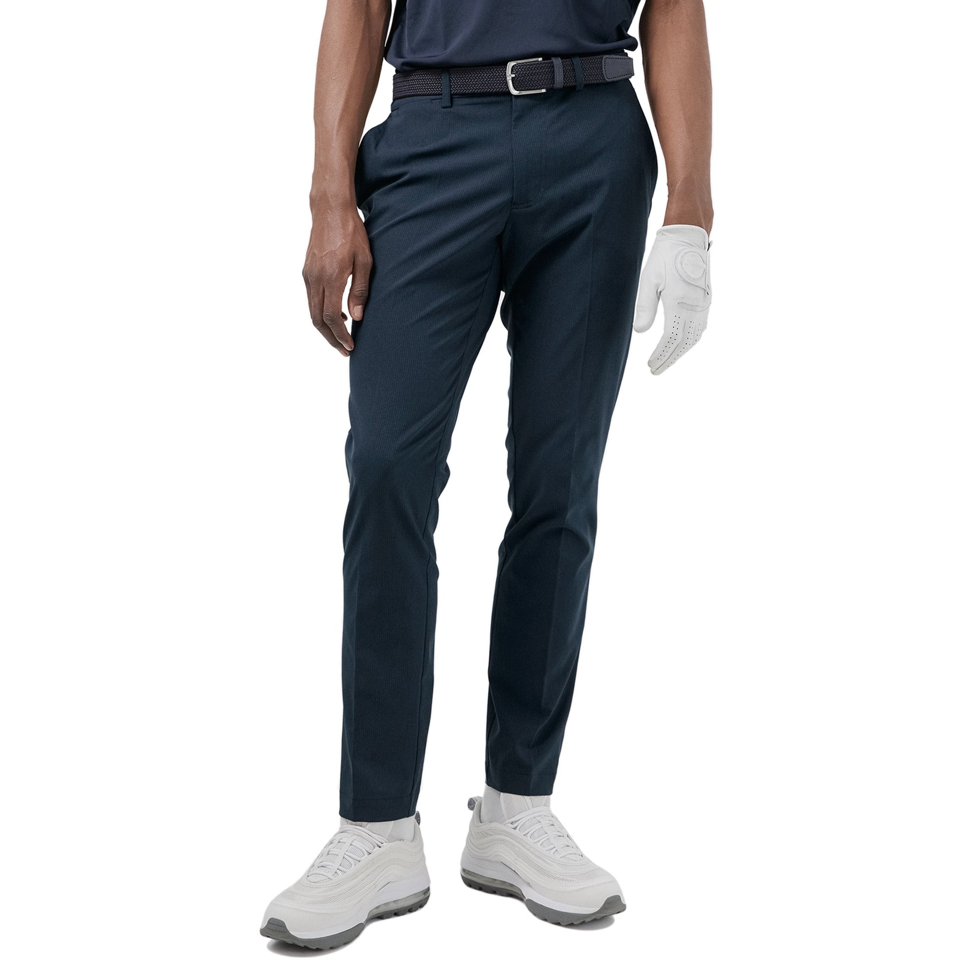 J.LINDEBERG - 新品　J.LINDEBERG golf pant 33 J Lindeberg Slim Fit Mens Flat Front Plaid Golf Pants Size