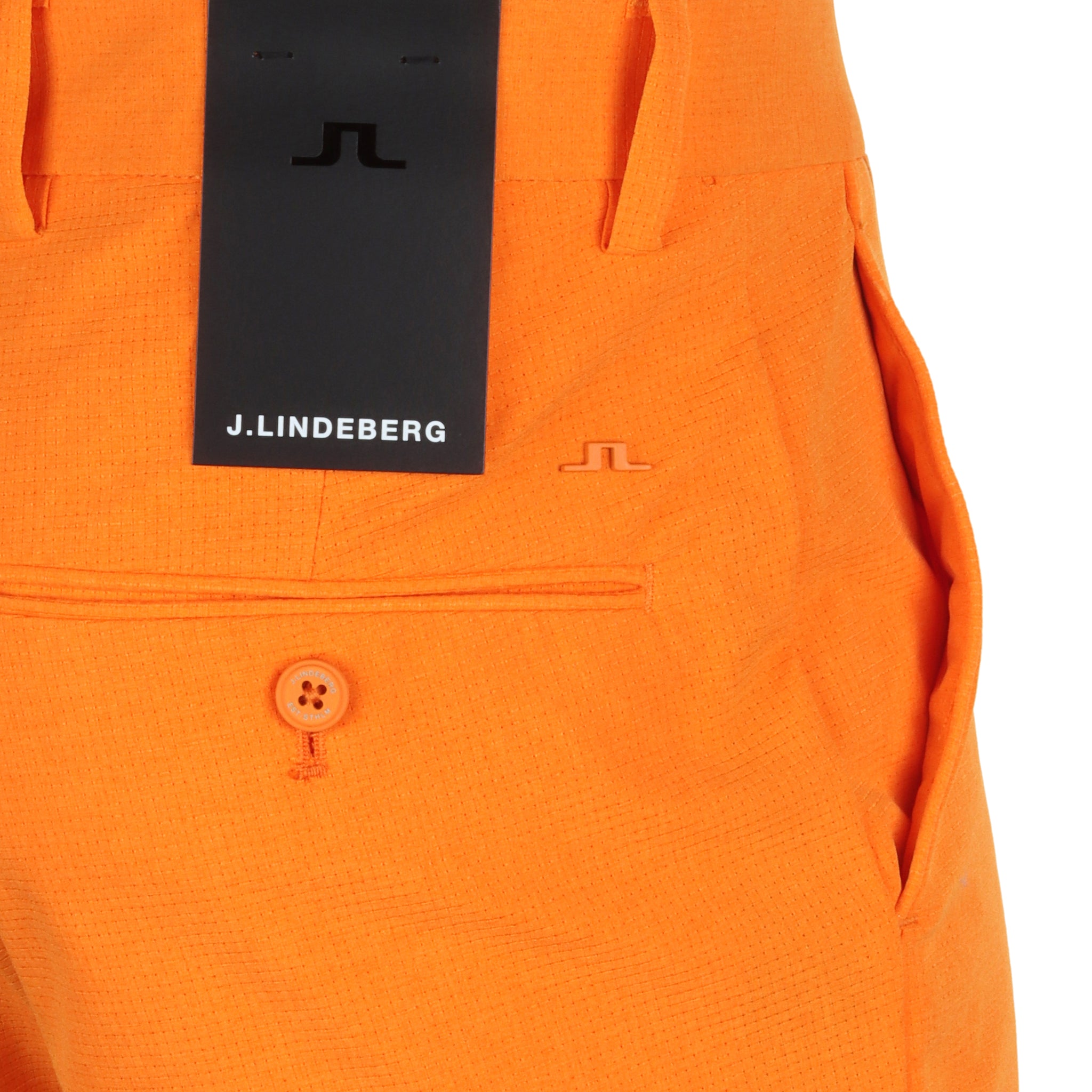 J.Lindeberg Golf Vent Tight Shorts FW24 Persimmon Orange I064