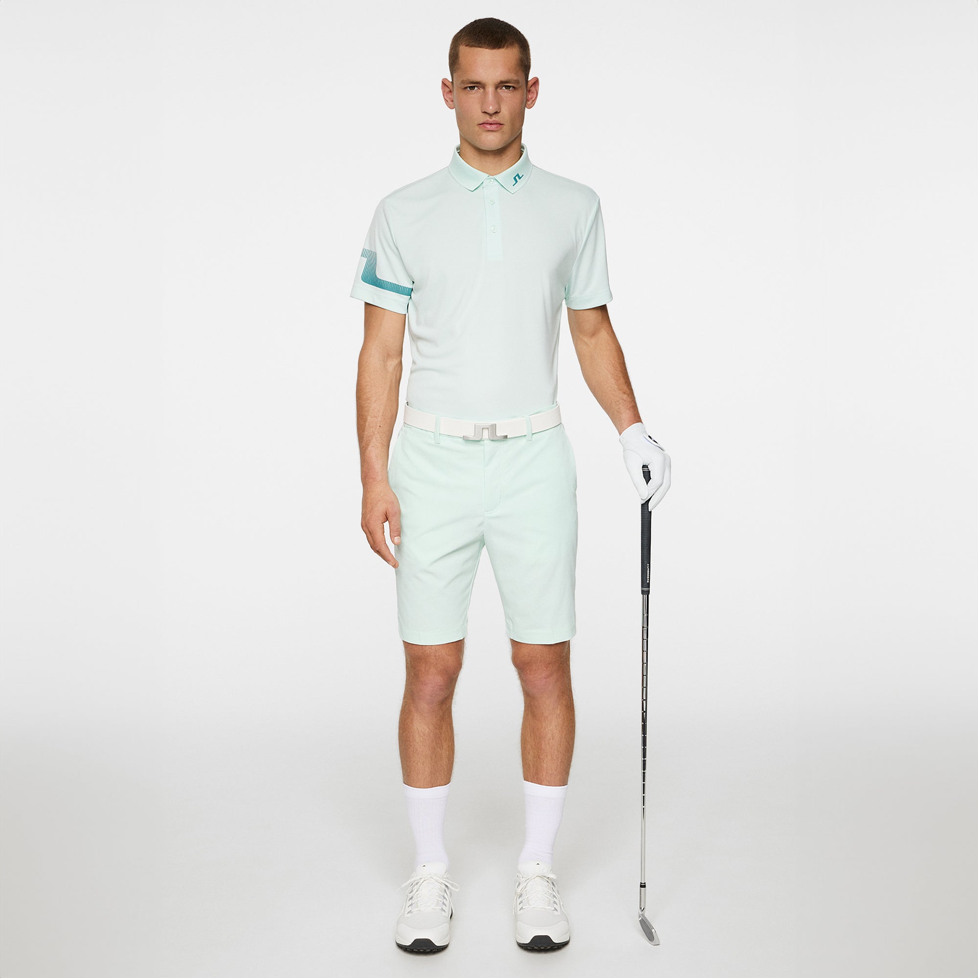 J.Lindeberg Golf Vent Tight Shorts PS25 Moonlight Jade O078
