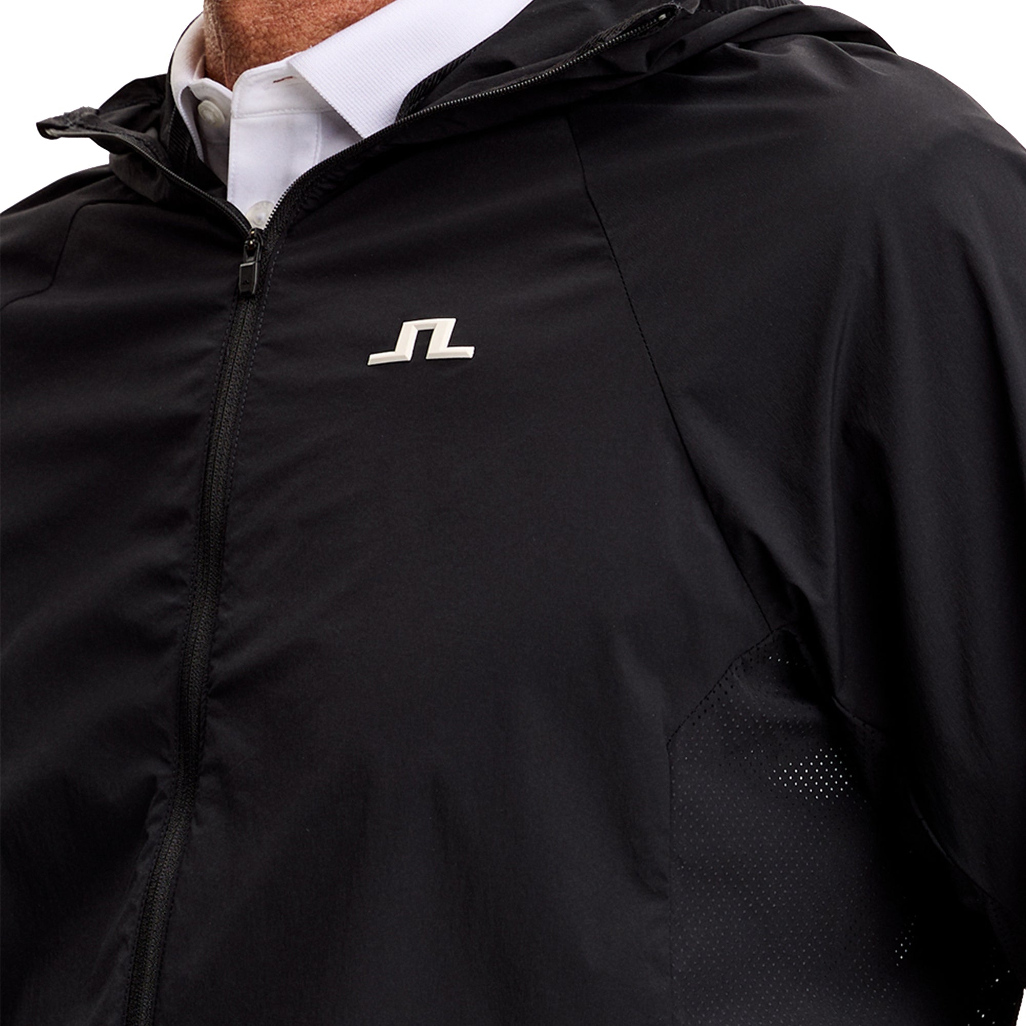 J.Lindeberg Merrick Pro Pack Wind Block Jacket - Black 9999 - BMOW14571 ...