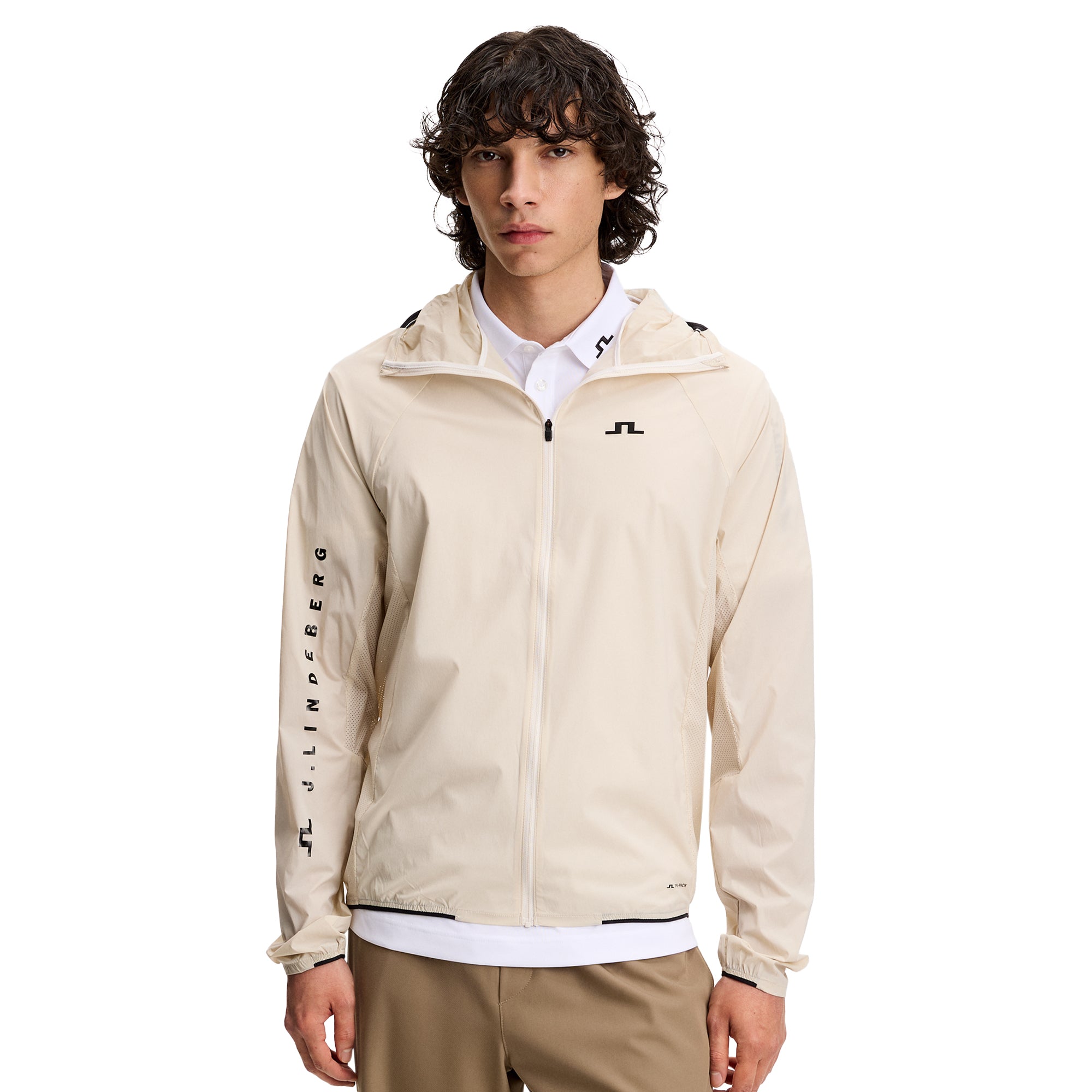 J.Lindeberg Merrick Pro Pack Wind Block Jacket - Moonbeam U029