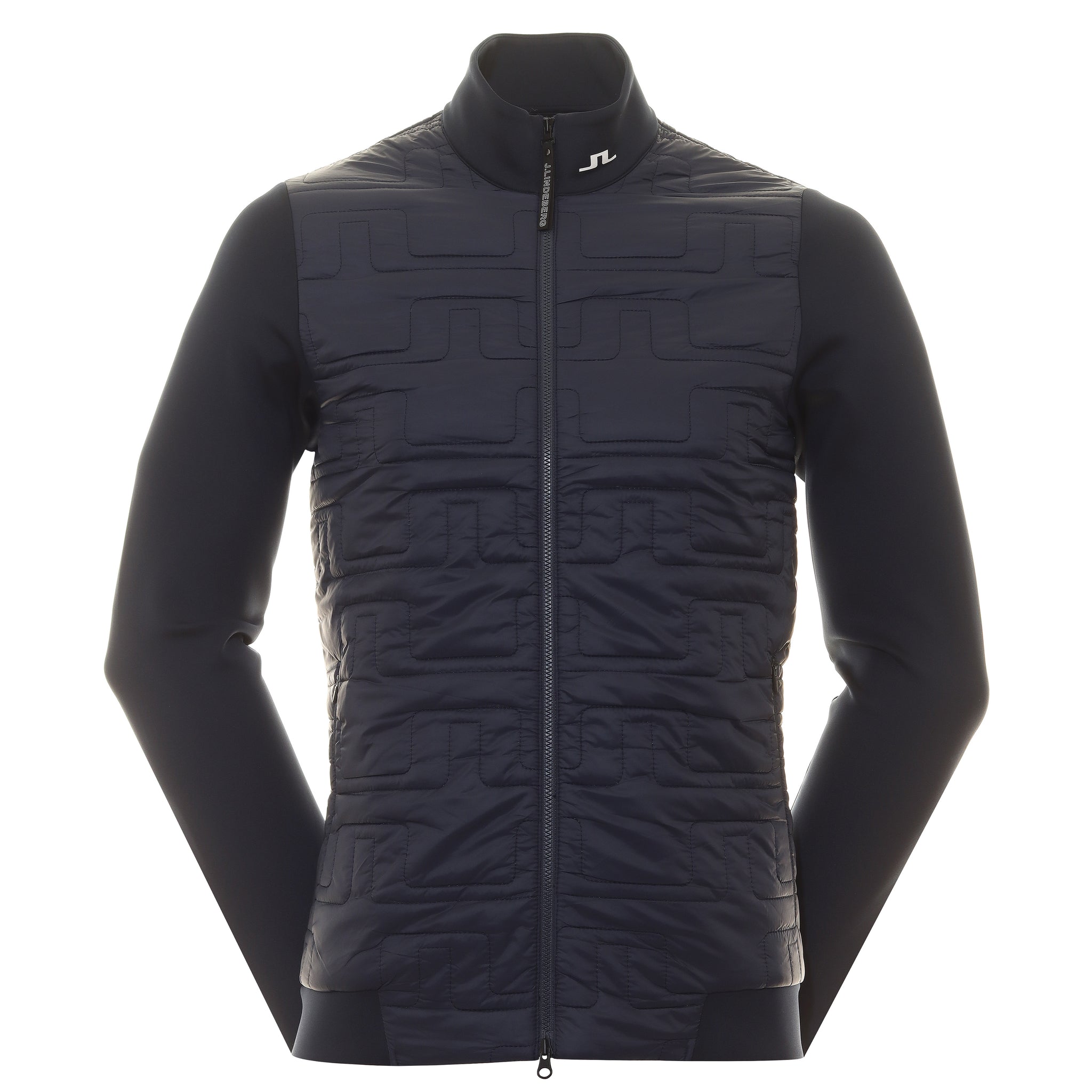 J.Lindeberg Quilt Hybrid Jacket AMOW09065 JL Navy 6855 Function18