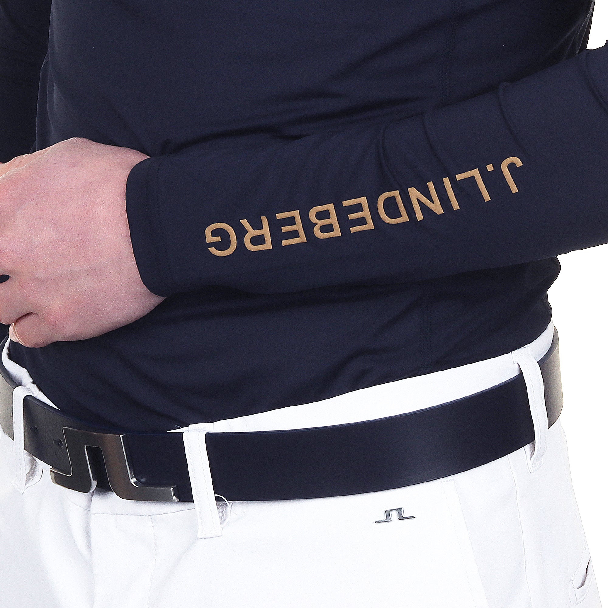 J.Lindeberg Golf Ello Compression Baselayer SS25 JL Navy 6855