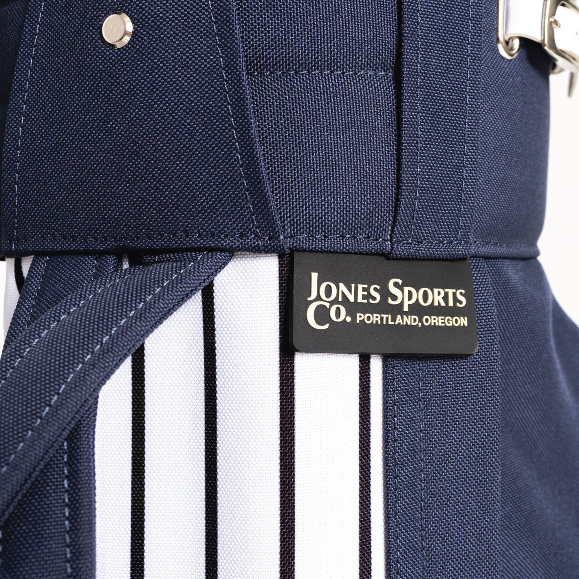 Jones Classic Stand Golf Bag CS305 Navy Pinstripe & Function18