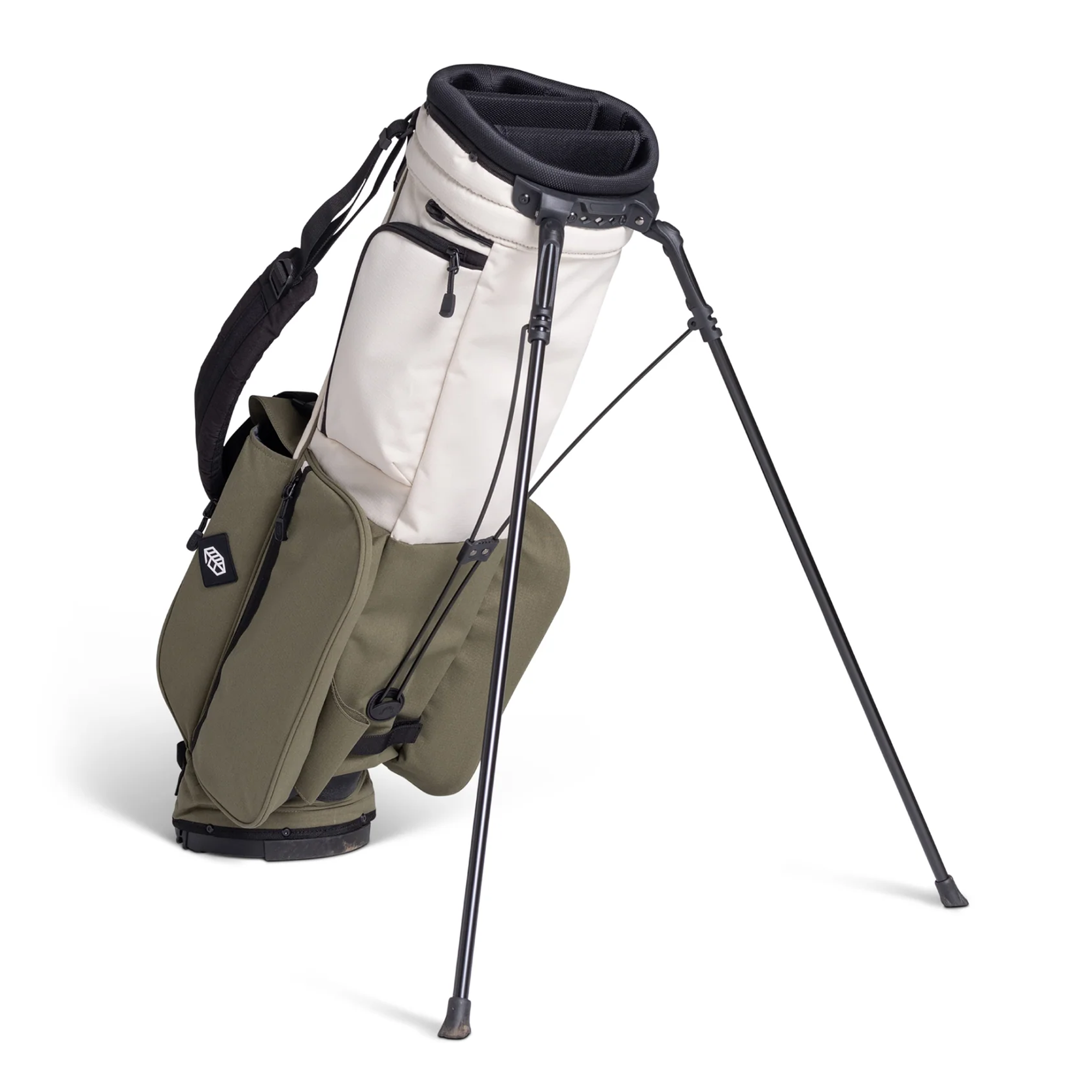 Jones Rover R Stand Golf Bag - Le Crème/Olive - RNS203 - Function18