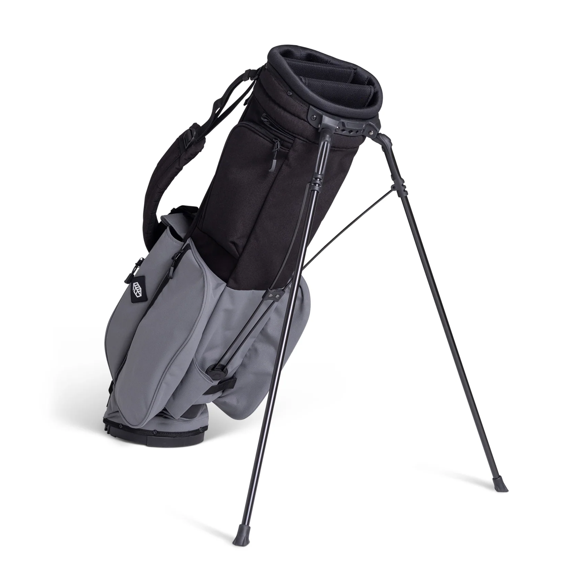 Jones Rover R Stand Golf Bag RNS108 Black Charcoal Wheat & Function18
