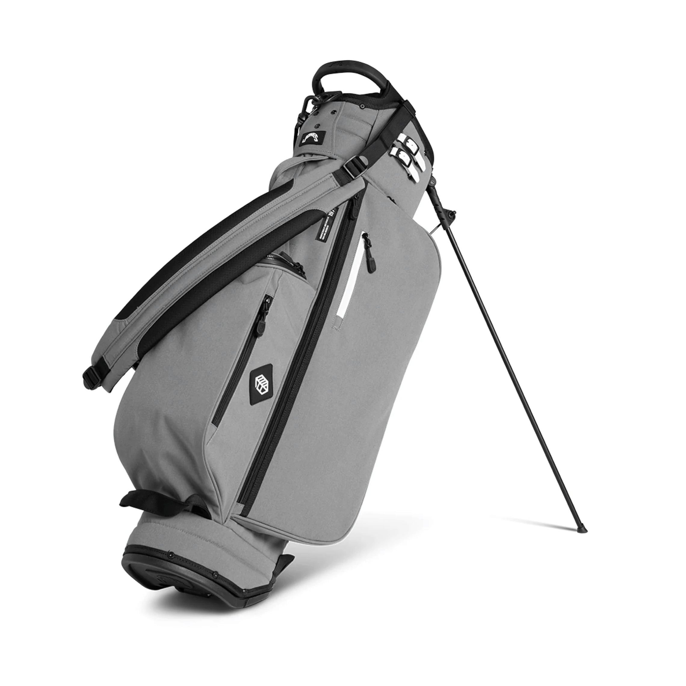 Jones Utility Trouper R 3.0 Stand Golf Bag - Charcoal/White