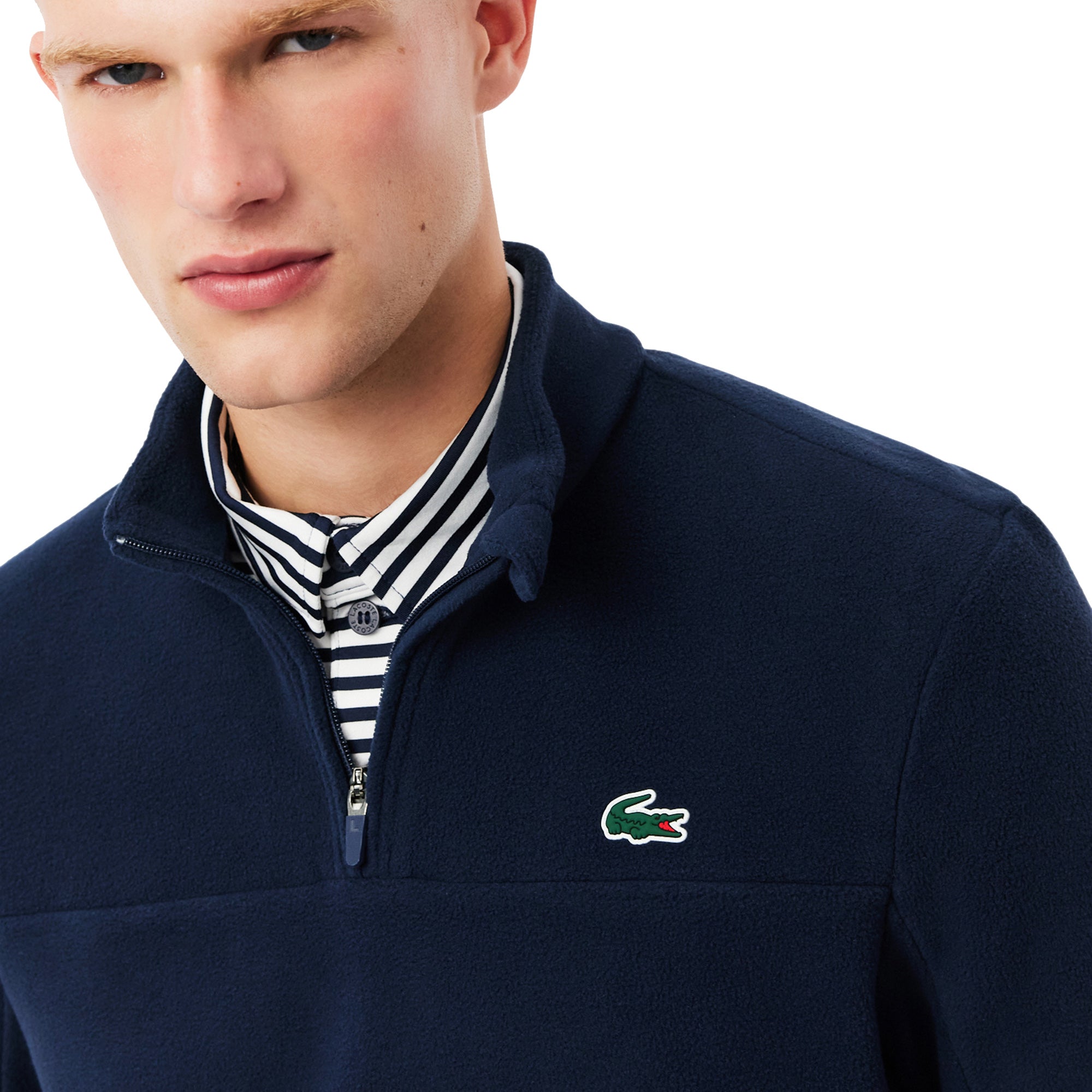 Lacoste 1/4 Zip Polar Fleece