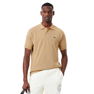 Lacoste Classic Pique Polo Shirt Beige 02S