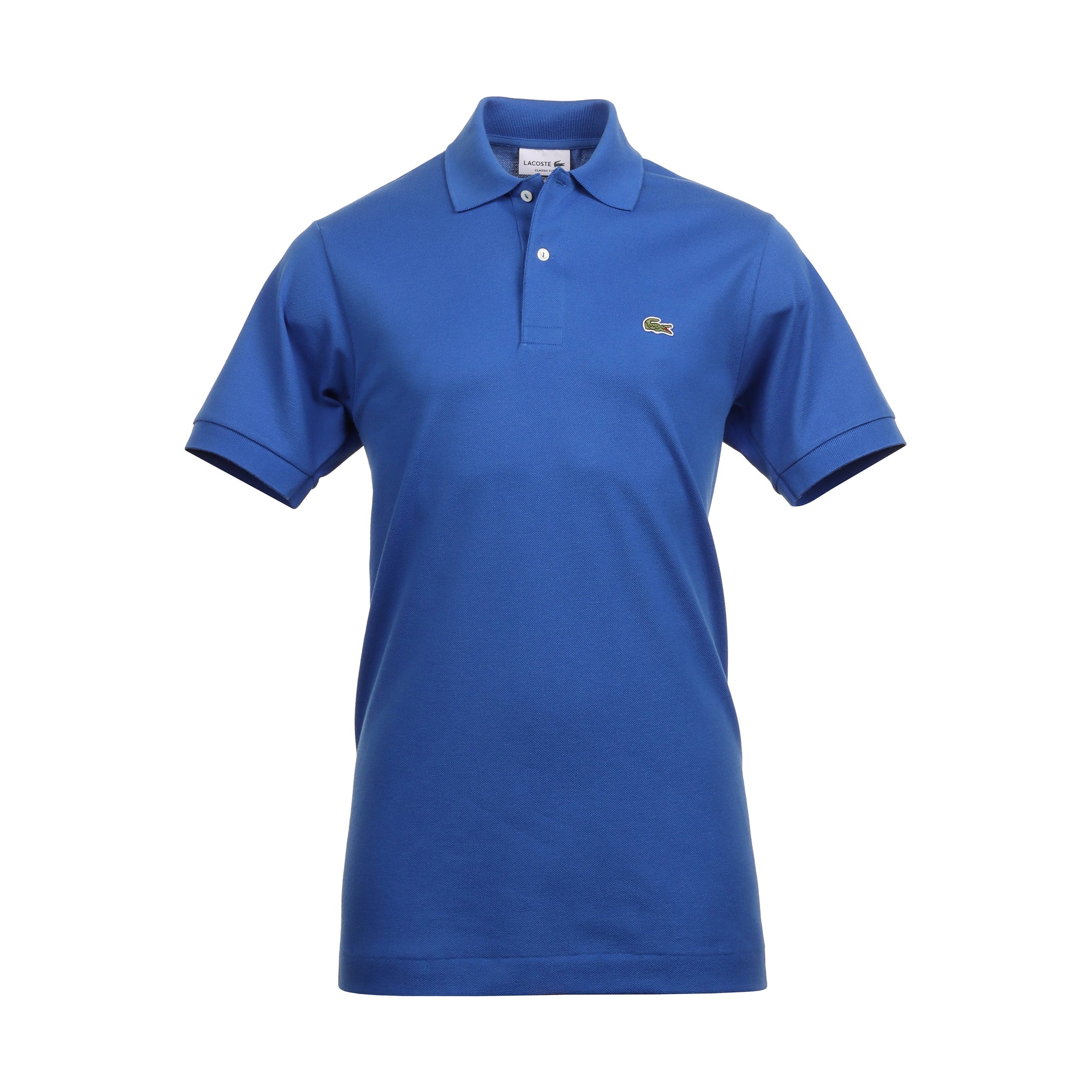 Royal blue outlet lacoste polo shirt