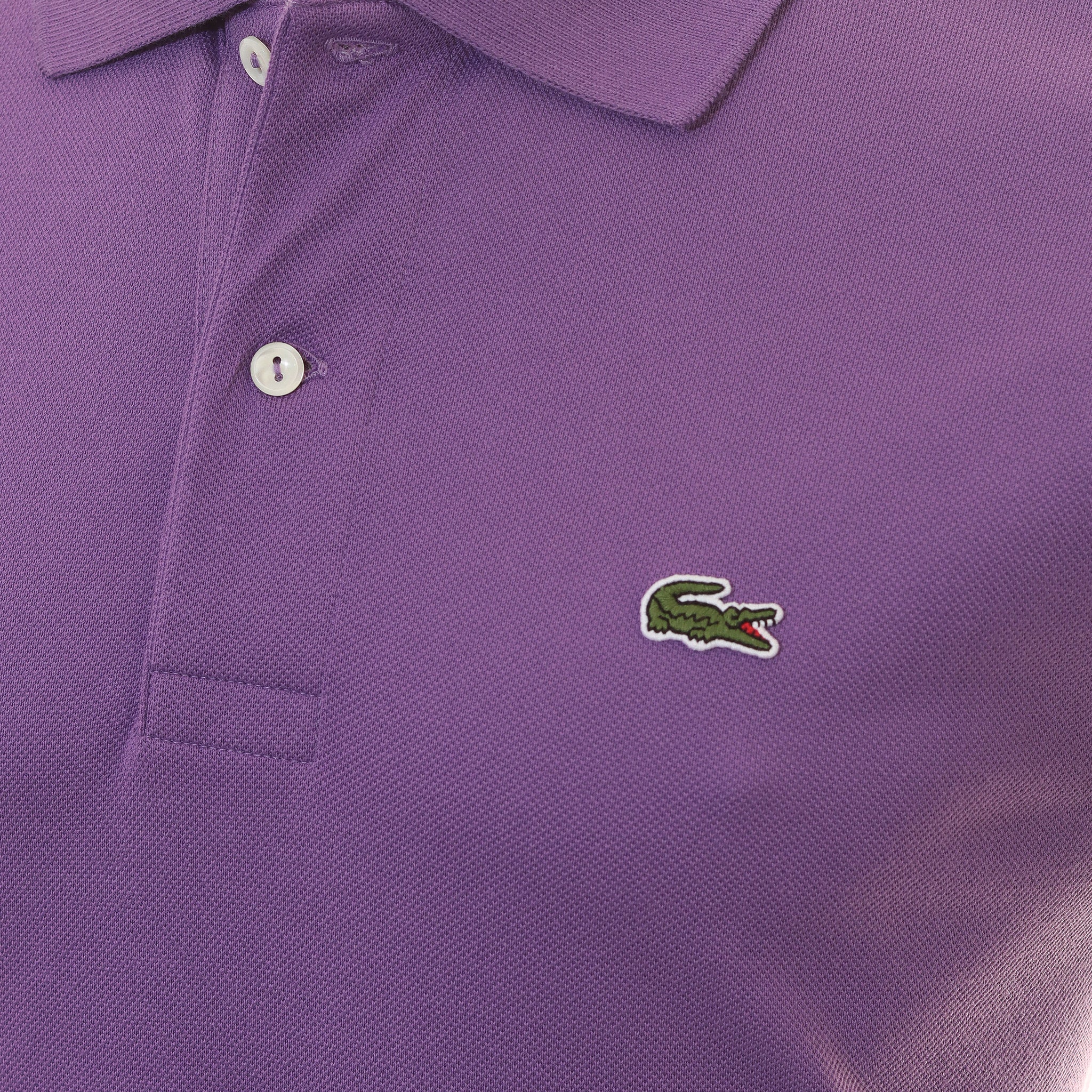 Lacoste Classic Pique Polo Shirt L1212 Purple SGI | Function18 ...