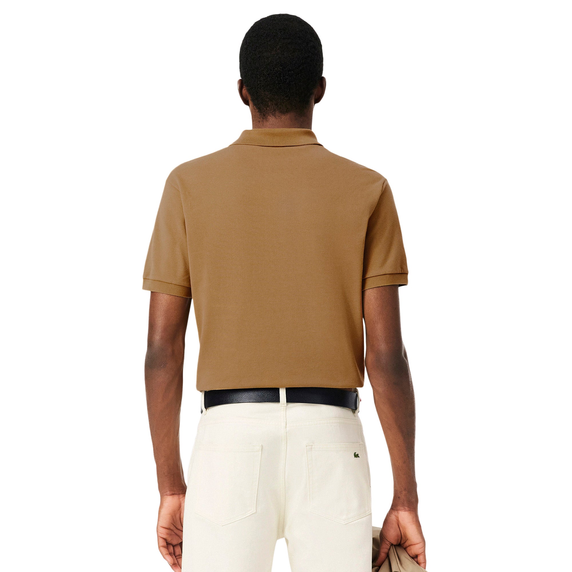 Lacoste Classic Pique Golf Polo Shirt - Brown SIX - L1212-SIX